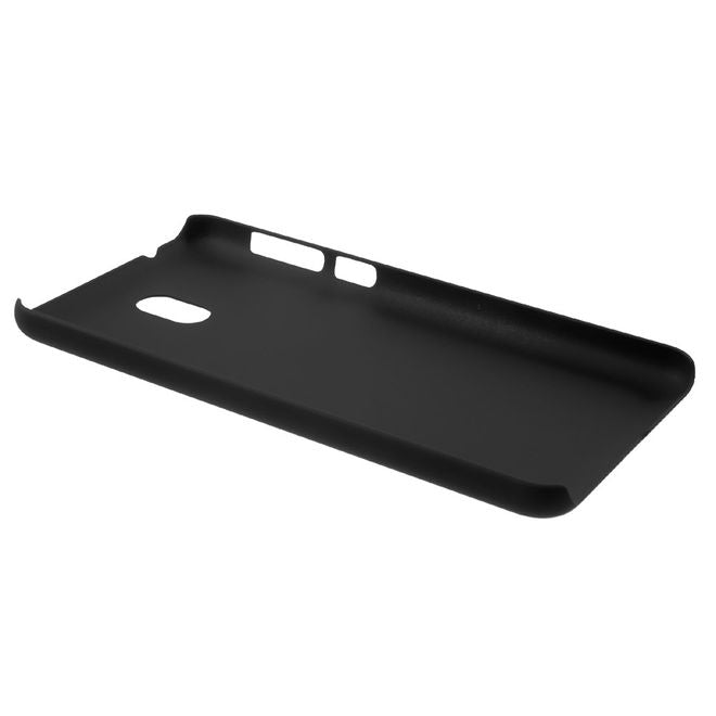 Nokia 2 Handy Hülle - Case aus gummiertem Hartplastik - schwarz