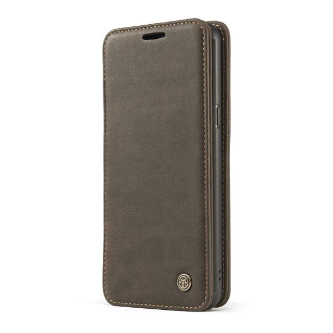 Caseme - Samsung Galaxy S9 Hülle - Case aus Leder - mit abnehmbarem Backcover - schwarz
