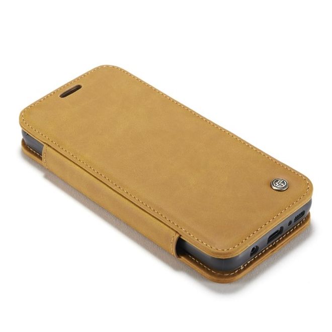 Caseme - Samsung Galaxy S9 Plus Hülle - Case aus Leder - mit abnehmbarem Backcover - braun