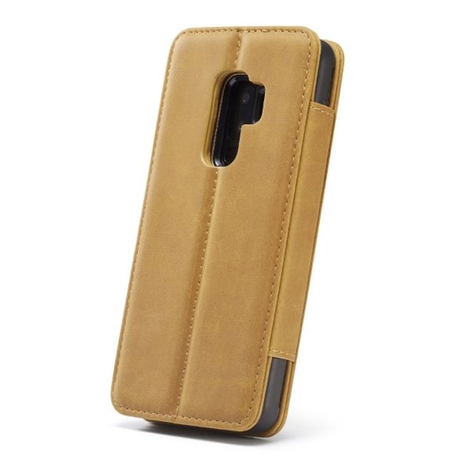 Caseme - Samsung Galaxy S9 Plus Hülle - Case aus Leder - mit abnehmbarem Backcover - braun