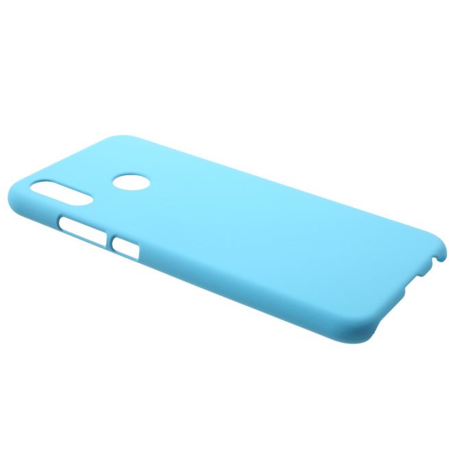 Huawei P20 Lite Handy Hülle - Gummiertes Case aus Hartplastik - hellblau
