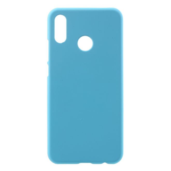 Huawei P20 Lite Handy Hülle - Gummiertes Case aus Hartplastik - hellblau
