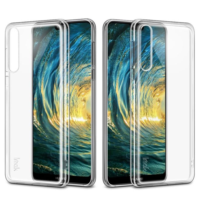 Imak - Huawei P20 Pro Handy Hülle - Cover aus Plastik - inklusive Schutzfolie - Stealth Series - transparent
