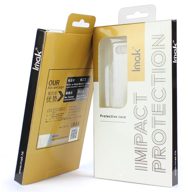 Imak - Huawei P20 Pro Handy Hülle - Cover aus Plastik - inklusive Schutzfolie - Stealth Series - transparent