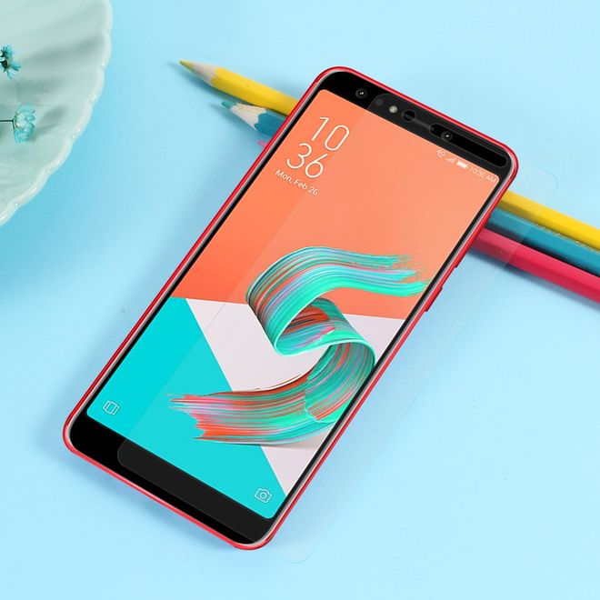 Asus Zenfone 5 Lite (ZC600KL) Schutzglas - Displayschutz aus gehärtetem Glas - Full Coverage - transparent