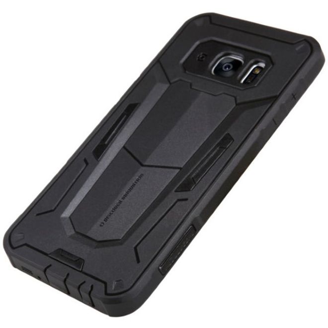 Nillkin - Samsung Galaxy S7 Edge Handy Case - Robuste Plastik Hülle - Defender Series - schwarz