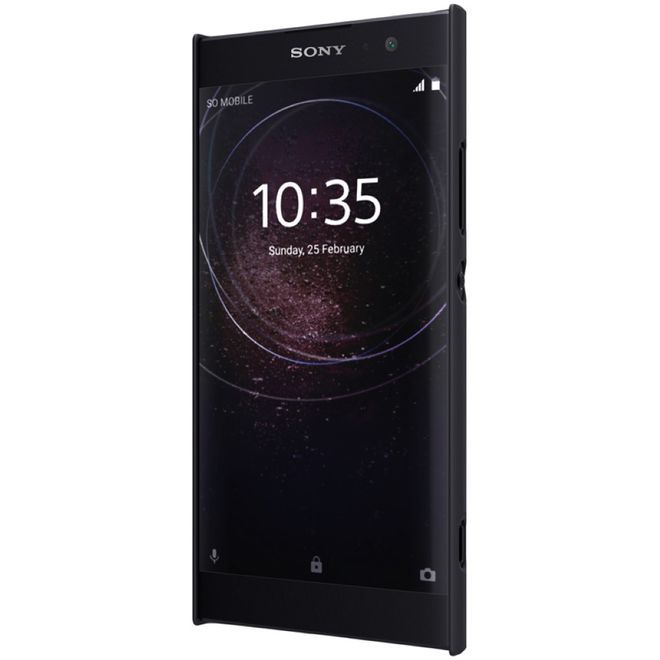Nillkin - Sony Xperia XA2 Hülle - Plastik Case - Super Frosted Shield Series - schwarz