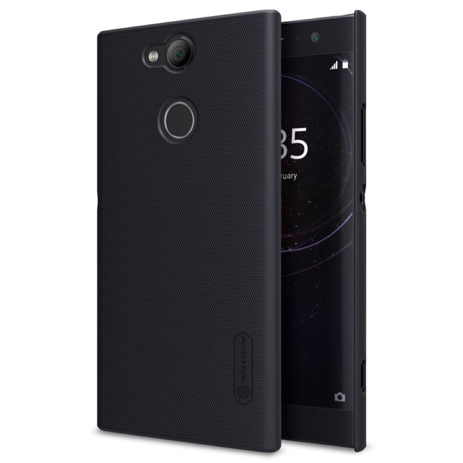 Nillkin - Sony Xperia XA2 Hülle - Plastik Case - Super Frosted Shield Series - schwarz