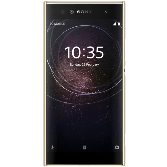 Nillkin - Sony Xperia XA2 Ultra Hülle - Plastik Case - Super Frosted Shield Series - gold