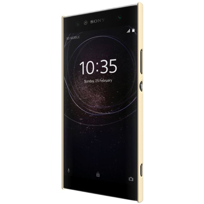 Nillkin - Sony Xperia XA2 Ultra Hülle - Plastik Case - Super Frosted Shield Series - gold