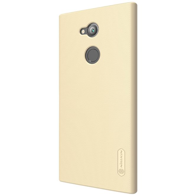 Nillkin - Sony Xperia XA2 Ultra Hülle - Plastik Case - Super Frosted Shield Series - gold
