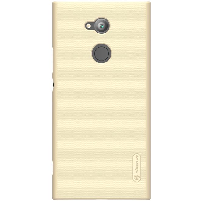 Nillkin - Sony Xperia XA2 Ultra Hülle - Plastik Case - Super Frosted Shield Series - gold
