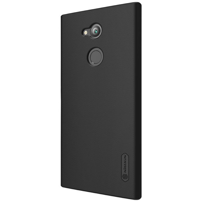 Nillkin - Sony Xperia XA2 Ultra Hülle - Plastik Case - Super Frosted Shield Series - schwarz