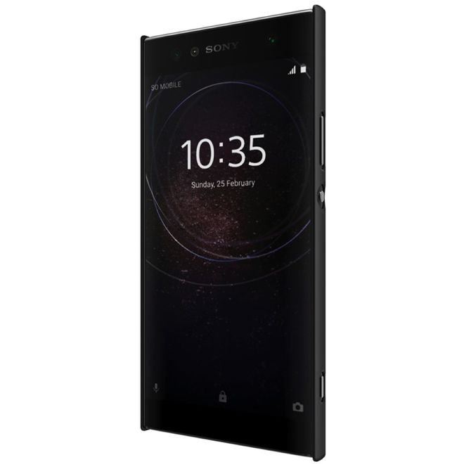 Nillkin - Sony Xperia XA2 Ultra Hülle - Plastik Case - Super Frosted Shield Series - schwarz