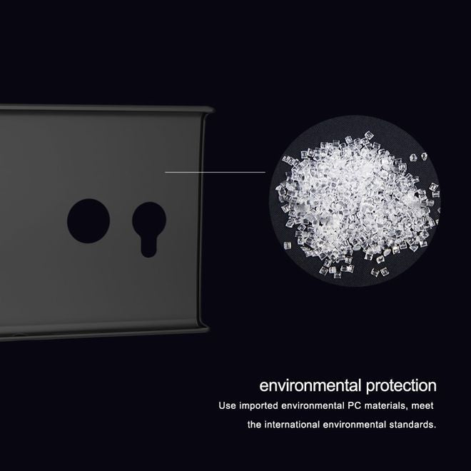 Nillkin - Sony Xperia XA2 Ultra Hülle - Plastik Case - Super Frosted Shield Series - schwarz