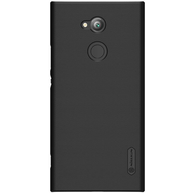 Nillkin - Sony Xperia XA2 Ultra Hülle - Plastik Case - Super Frosted Shield Series - schwarz