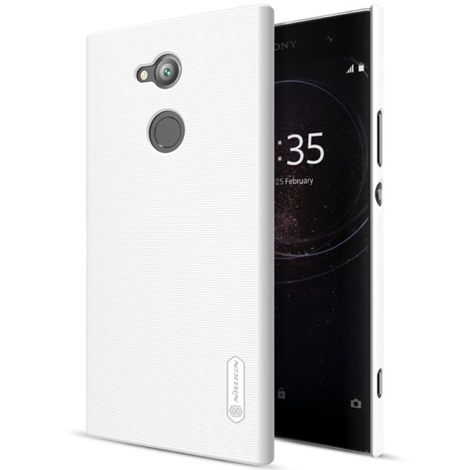 Nillkin - Sony Xperia XA2 Ultra Hülle - Plastik Case - Super Frosted Shield Series - weiss