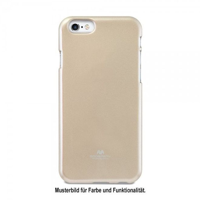 Goospery - Samsung Galaxy S9 Handy Hülle - TPU Soft Case - Pearl Jelly Series - gold