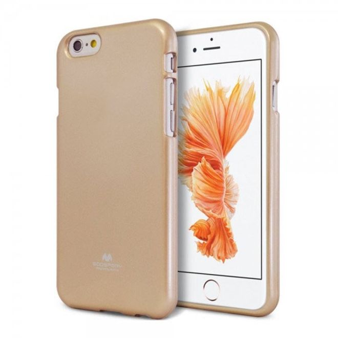 Goospery - Samsung Galaxy S9 Handy Hülle - TPU Soft Case - Pearl Jelly Series - gold