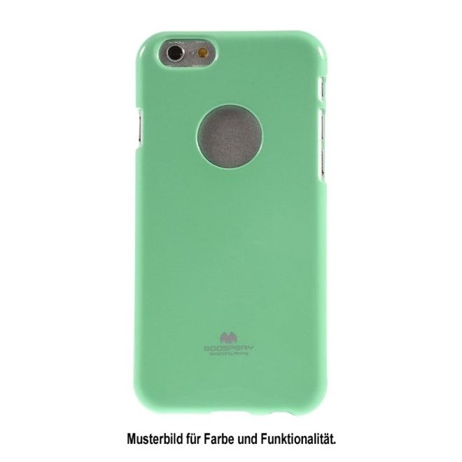 Goospery - Samsung Galaxy S9 Handy Hülle - TPU Soft Case - Pearl Jelly Series - mint