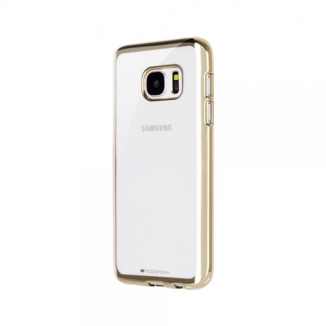 Goospery - Samsung Galaxy S9 Plus Case - Handyhülle aus Plastik - Ring 2 Series - gold