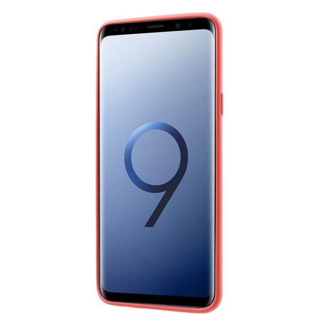 Goospery - Samsung Galaxy S9 Plus Handy Cover - TPU Soft Case - SF Jelly Series - pink