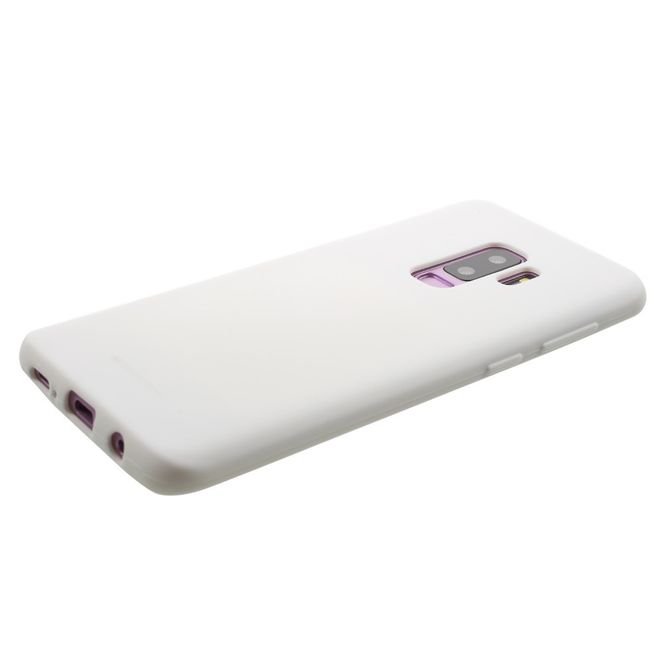 Goospery - Samsung Galaxy S9 Plus Handy Cover - TPU Soft Case - SF Jelly Series - weiss