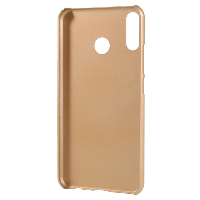 Asus Zenfone 5 (ZE620KL) Handy Hülle - Gummiertes Case aus Hartplastik - gold