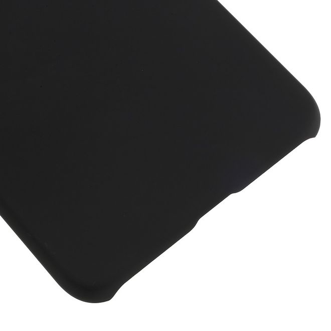 Asus Zenfone 5 Lite (ZC600KL) Handy Hülle - Gummiertes Case aus Hartplastik - schwarz