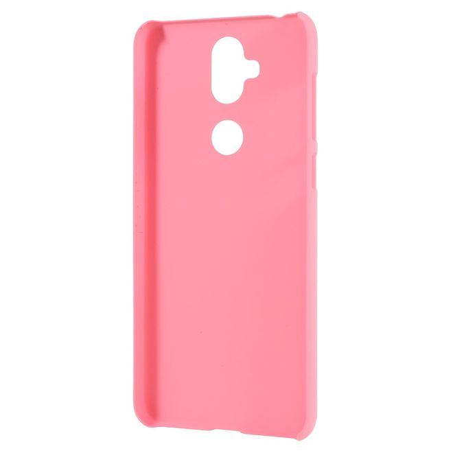 Asus Zenfone 5 Lite (ZC600KL) Handy Hülle - Gummiertes Case aus Hartplastik - pink