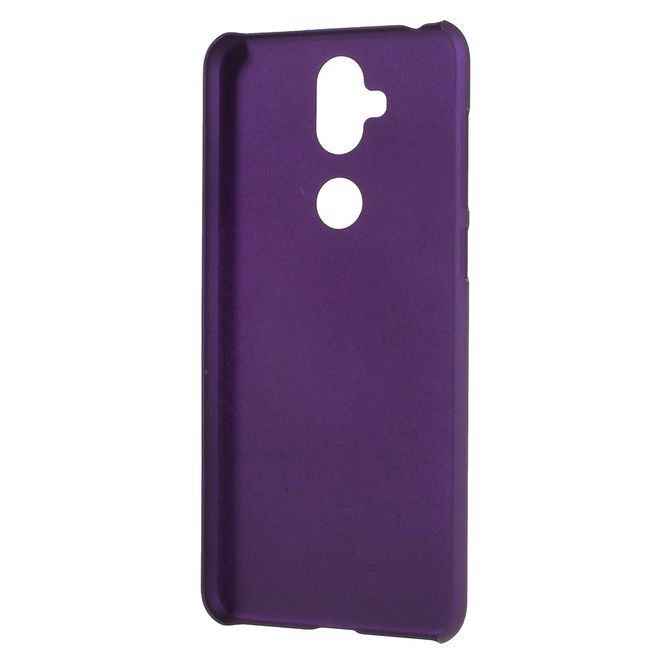 Asus Zenfone 5 Lite (ZC600KL) Handy Hülle - Gummiertes Case aus Hartplastik - purpur