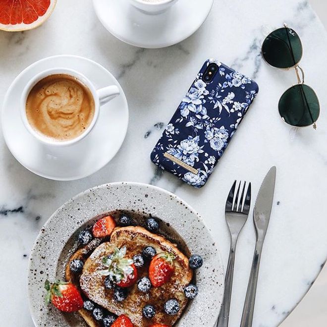 iDeal of Sweden - iPhone 8 Plus / 7 Plus Hülle - Printed Case - Sailor Blue Bloom