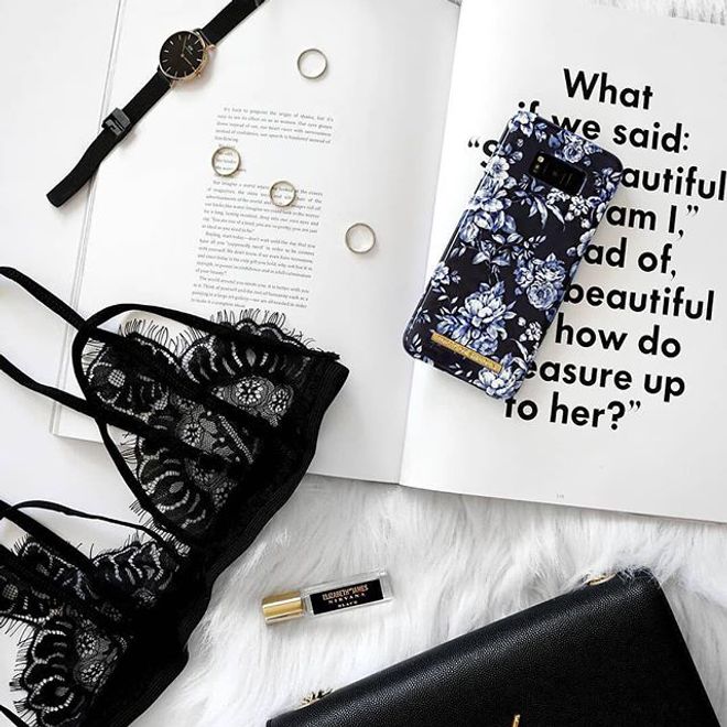 iDeal of Sweden - iPhone 8 Plus / 7 Plus Hülle - Printed Case - Sailor Blue Bloom