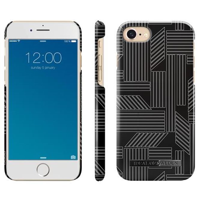 iDeal of Sweden - iPhone SE (2022) / SE (2020) / 8 / 7 Hülle - Printed Case - Geometric Puzzle