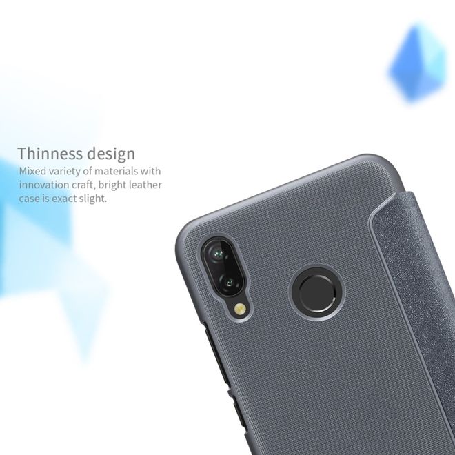 Nillkin - Huawei P20 Lite Case - Leder Hülle - Sparkle Series - gold