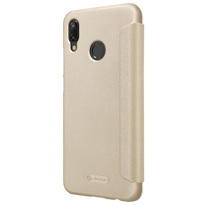 Nillkin - Huawei P20 Lite Case - Leder Hülle - Sparkle Series - gold