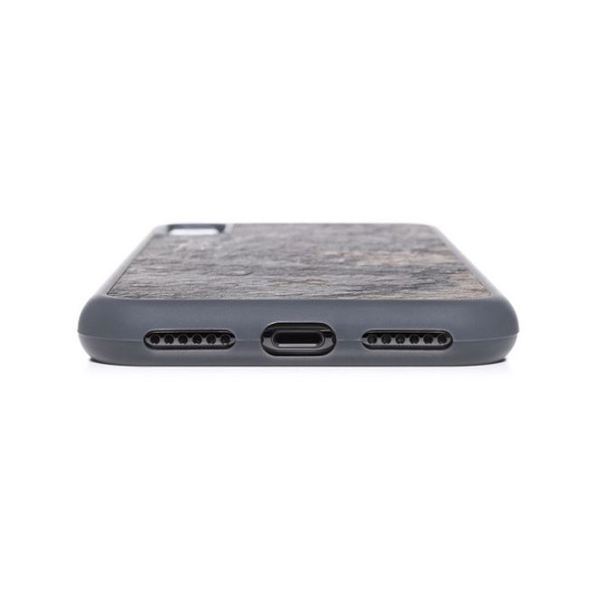 WOODCESSORIES - iPhone 8 Plus / 7 Plus Hülle - Stone Series - Granite Gray
