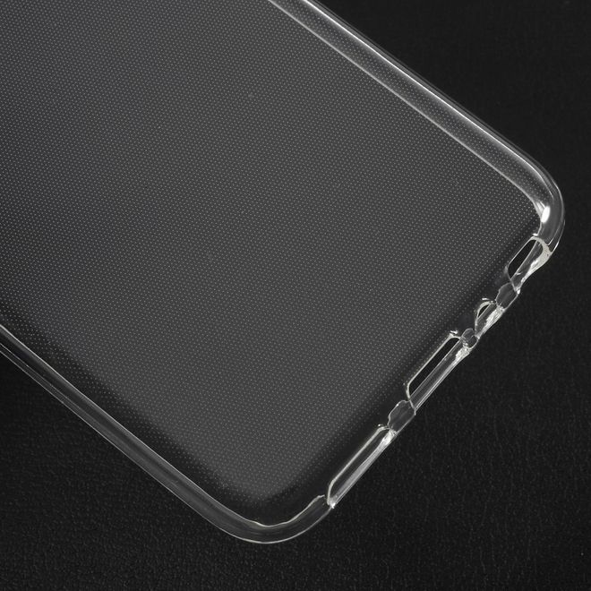 Huawei P Smart Handy Hülle - Flexibles TPU Softcase aus Plastik - transparent