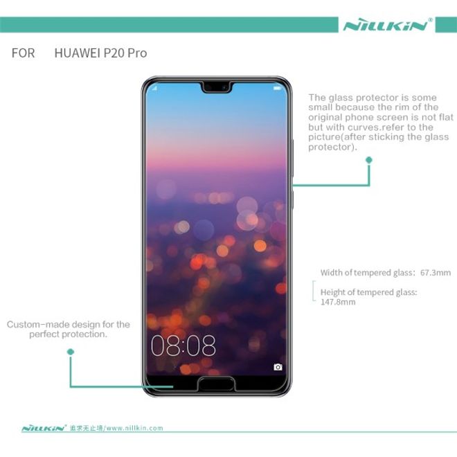 Nillkin - Huawei P20 Pro Schutzfolie 0,2 mm - Folie aus gehärtetem Glas - H+ PRO Series