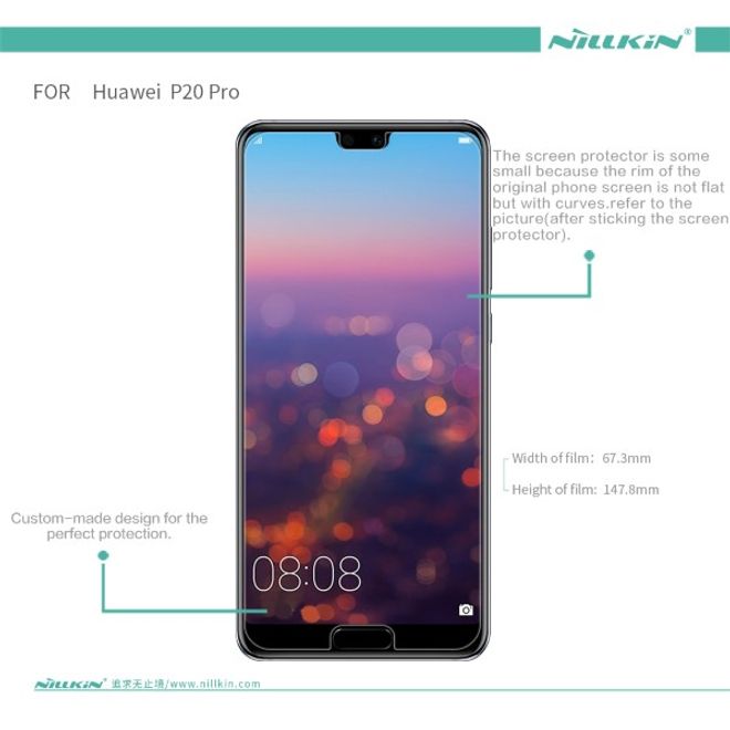 Nillkin - Huawei P20 Pro Display Schutzfolie - Matt Anti-Glare - Matte Whole Set Series