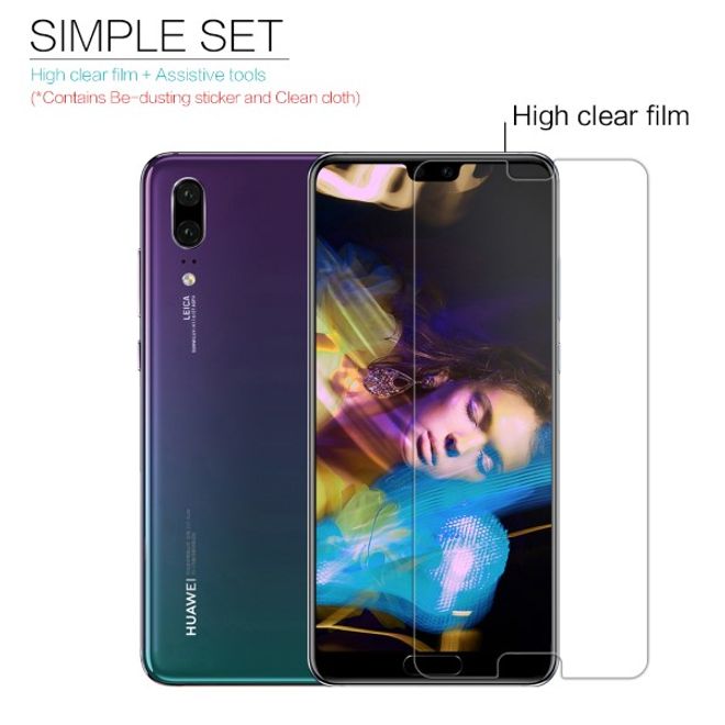 Nillkin - Huawei P20 Schutzfolie - Super Clear Simple Series