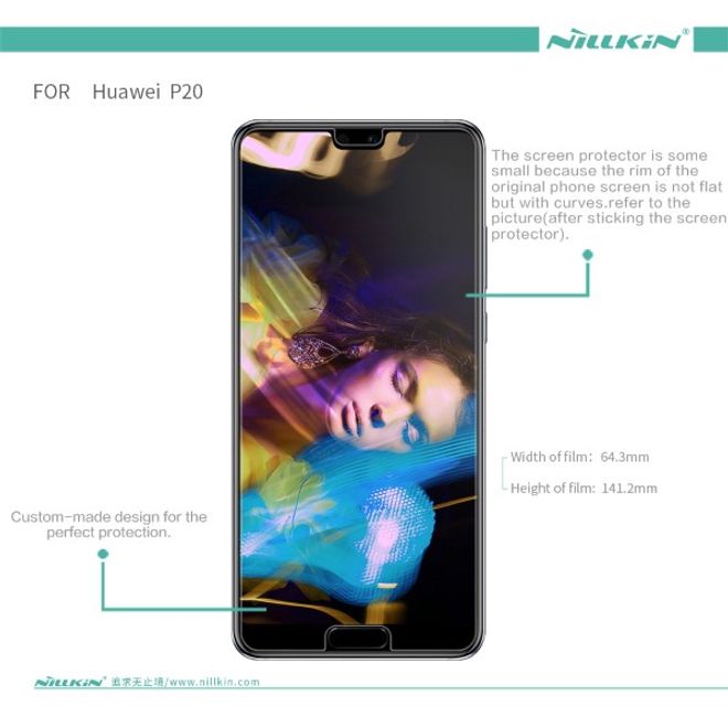 Nillkin - Huawei P20 Schutzfolie - Super Clear Simple Series