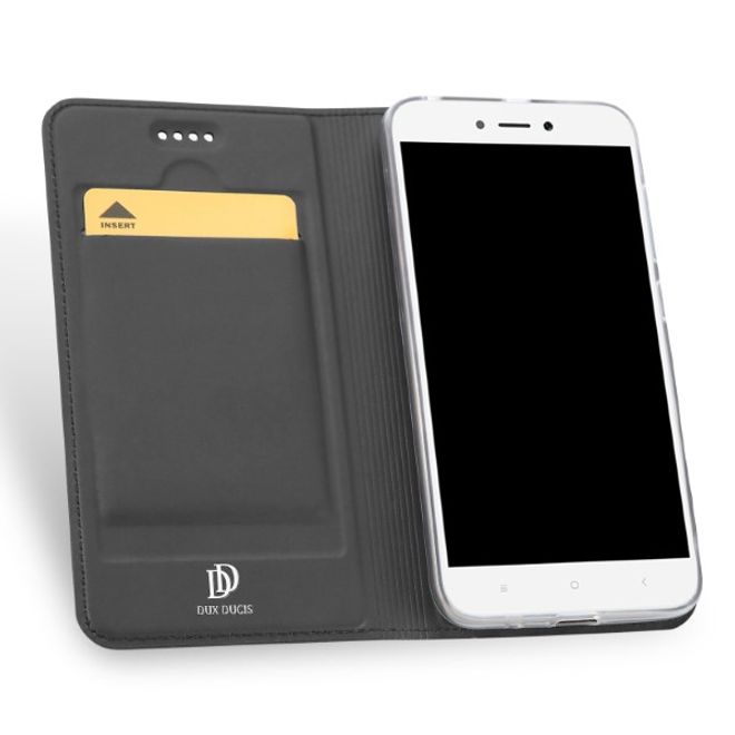 Dux Ducis - Xiaomi Redmi 5A Hülle - Handy Bookcover - Skin Pro Series - dunkelgrau