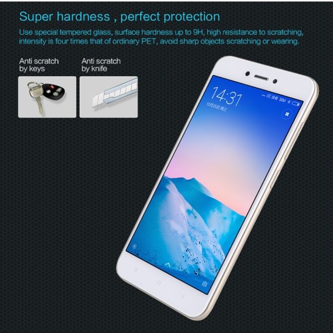 Nillkin - Xiaomi Redmi 5A Schutzglas - Amazing H Series - Explosionsgeschützte Folie