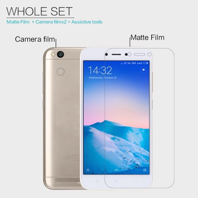 Nillkin - Xiaomi Redmi 5A Display Schutzfolie - Matt Anti-Glare - Matte Whole Set Series