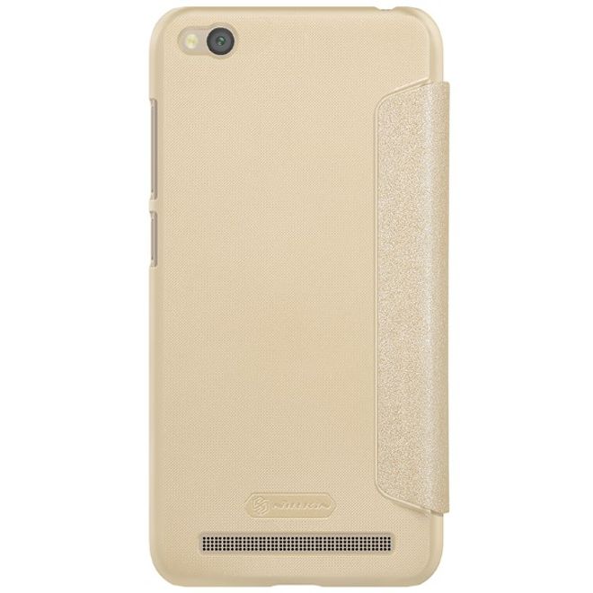 Nillkin - Xiaomi Redmi 5A Case - Leder Hülle - Sparkle Series - gold