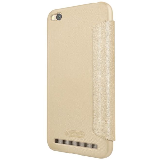 Nillkin - Xiaomi Redmi 5A Case - Leder Hülle - Sparkle Series - gold