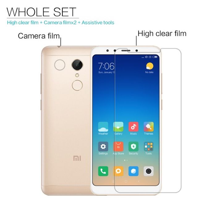 Nillkin - Xiaomi Redmi 5 Schutzfolie - Super Clear Whole Set Series