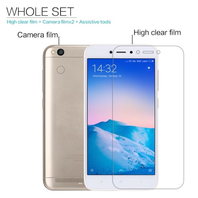 Nillkin - Xiaomi Redmi 5A Schutzfolie - Super Clear Whole Set Series