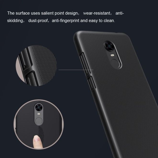 Nillkin - Xiaomi Redmi 5 Plus / Redmi Note 5 Hülle - Plastik Case - Super Frosted Shield Series - gold